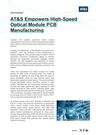 Optical Module Whitepaper preview