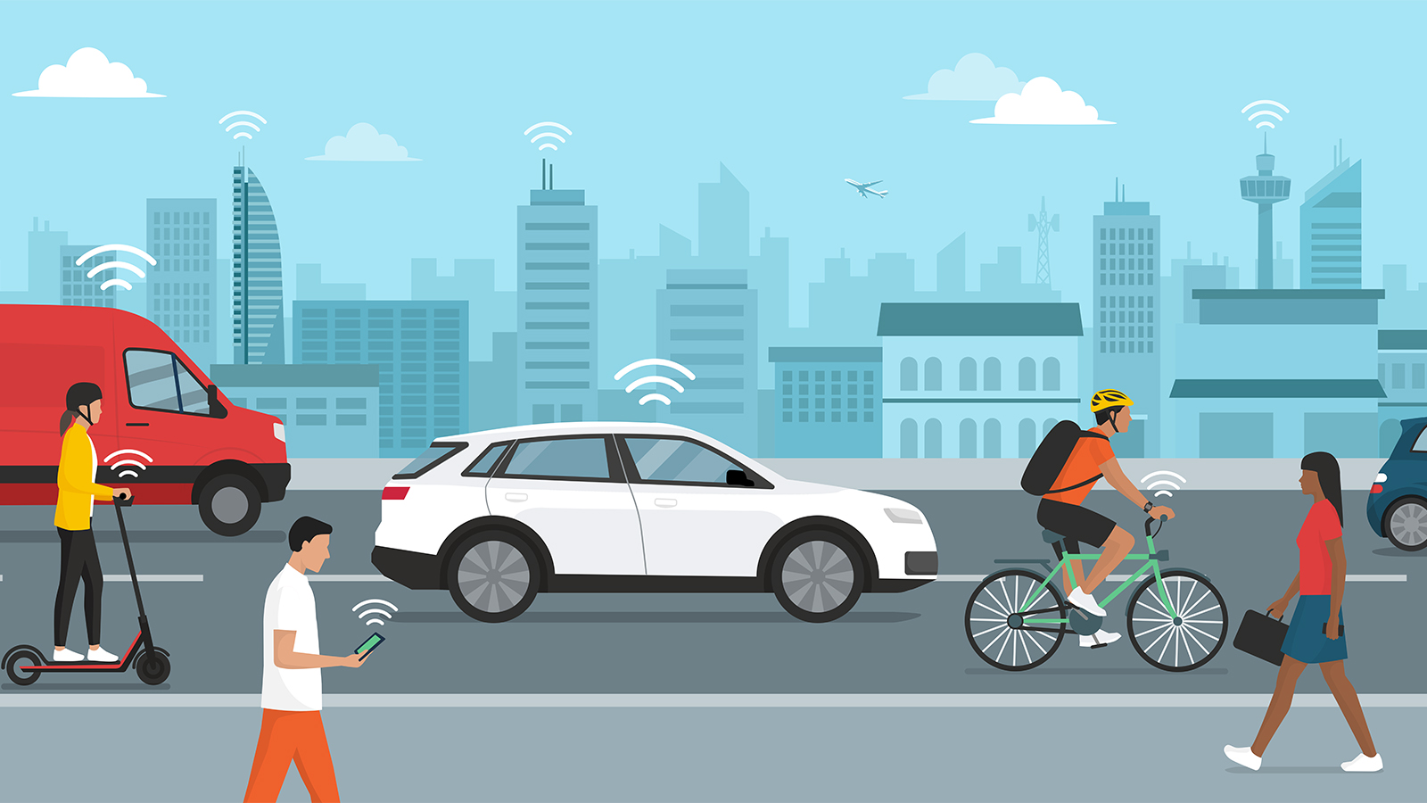 Smart Mobility: When cars talk to cars and everyone else in traffic