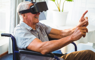 Recovering memories with VR glasses